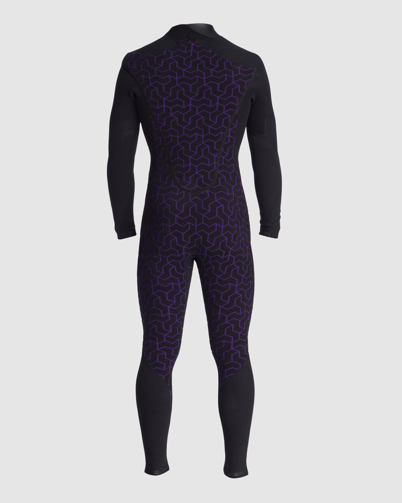 Mens 4/3mm Furnace Comp Back Zip Steamer Wetsuit