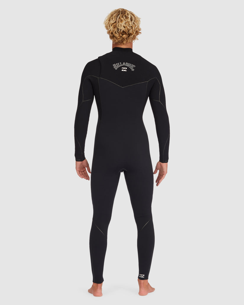 Mens 4/3mm Furnace Chest Zip Steamer Wetsuit