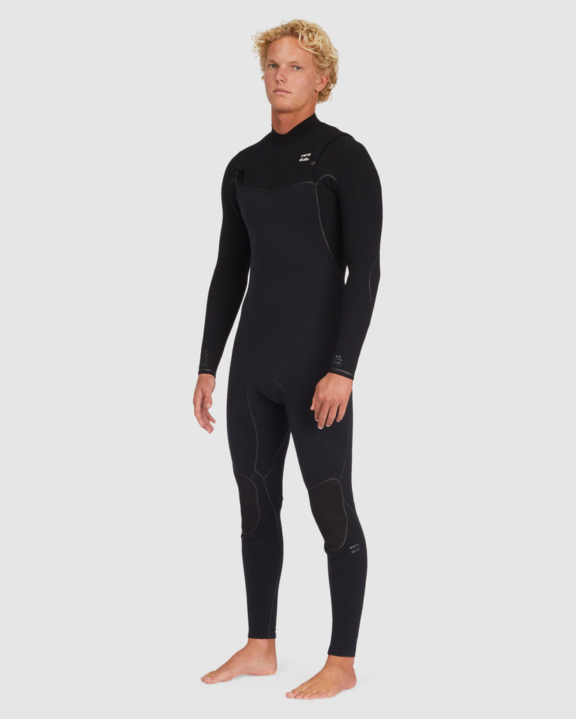 Mens 4/3mm Furnace Chest Zip Steamer Wetsuit