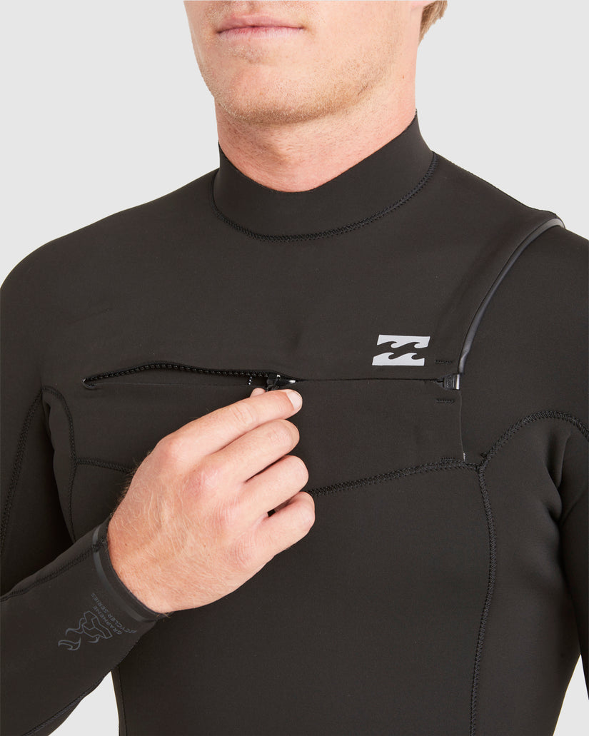 Mens 3/2mm Absolute Chest Zip GBS Steamer Wetsuit