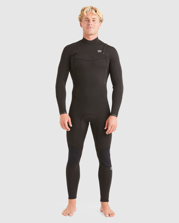 Mens 3/2mm Absolute Chest Zip GBS Steamer Wetsuit