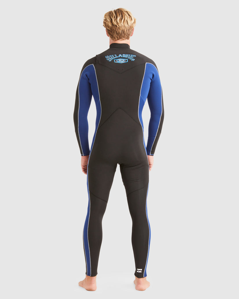 Mens 3/2mm Absolute Chest Zip GBS Steamer Wetsuit