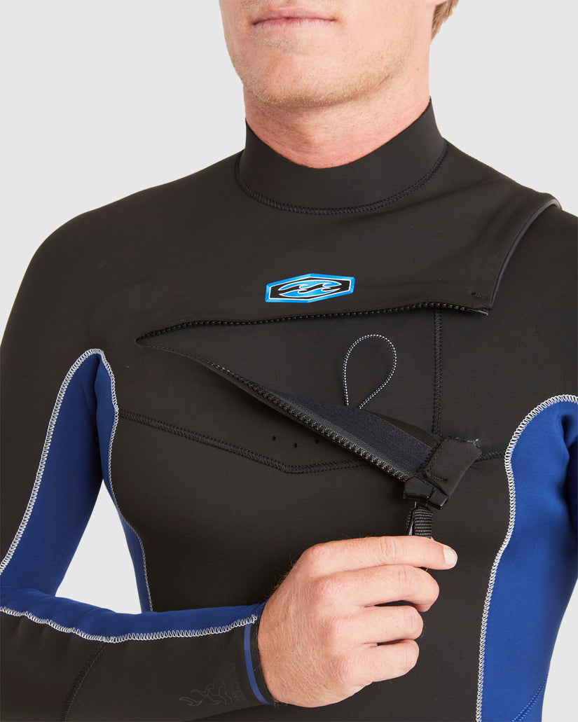 Mens 3/2mm Absolute Chest Zip GBS Steamer Wetsuit