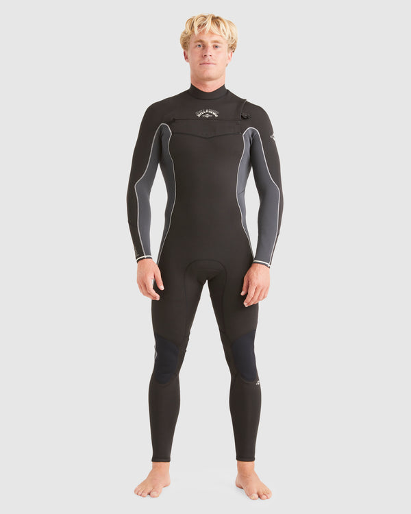 Mens 3/2mm Absolute Chest Zip Steamer Wetsuit