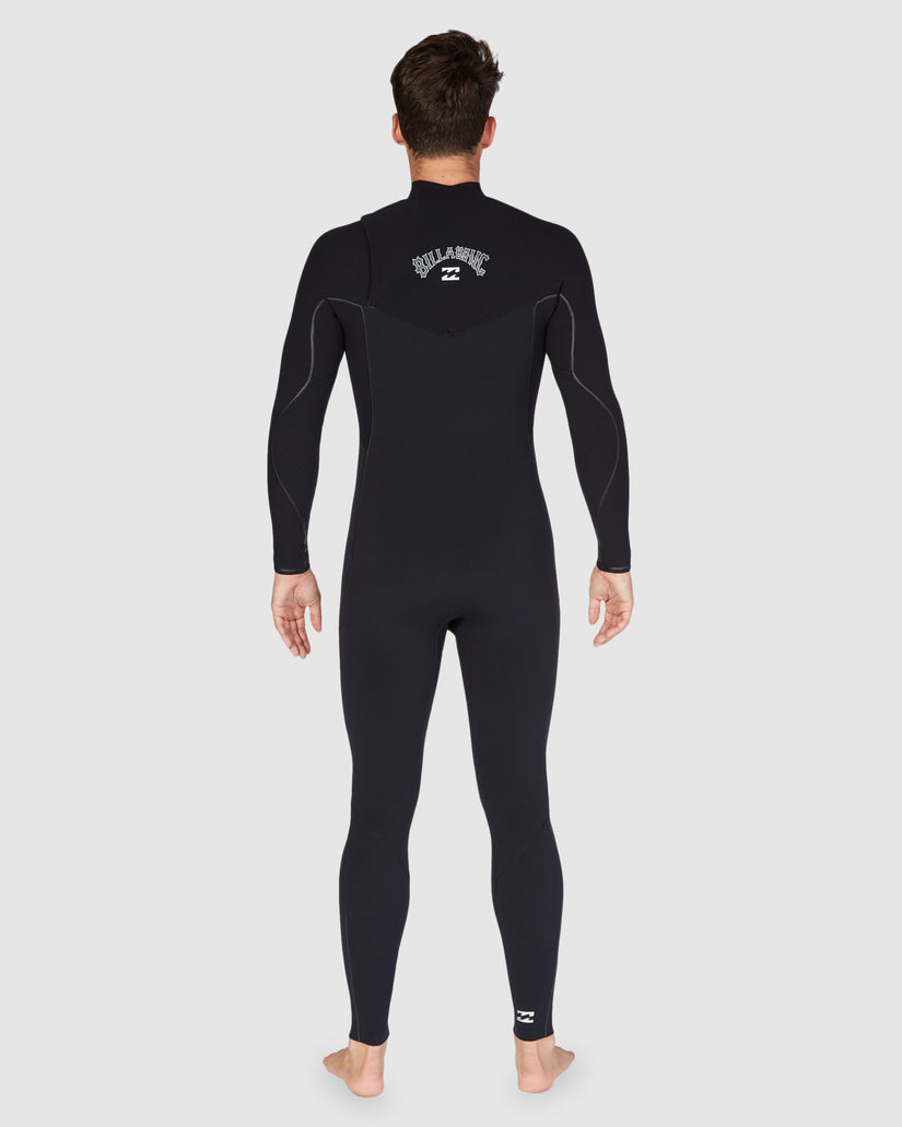 Mens 2/2mm Furnace Comp Chest Zip Steamer Wetsuit