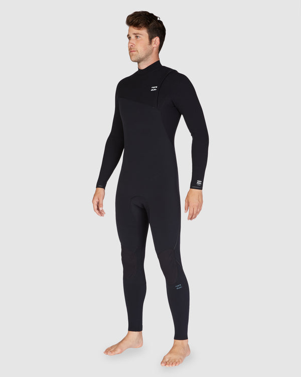 Mens 2/2mm Furnace Comp Chest Zip Steamer Wetsuit