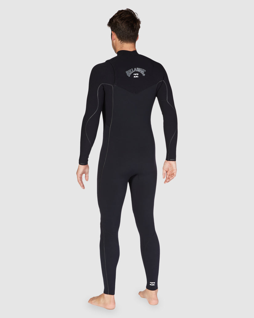 Mens 2/2mm Furnace Comp Chest Zip Steamer Wetsuit