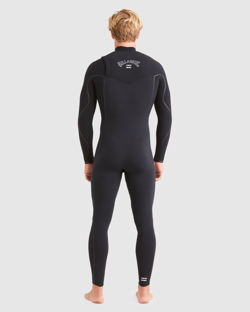 Mens 3/2mm Furnace Comp Chest Zip Steamer Wetsuit