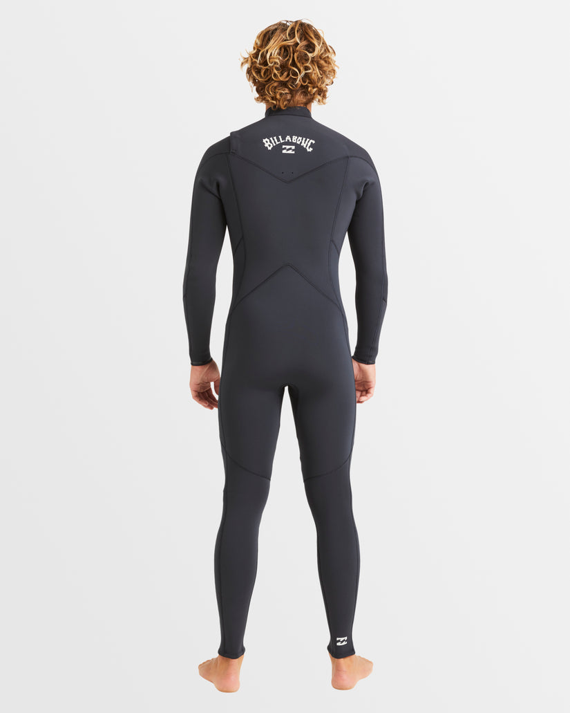 Mens 4/3mm Absolute Natural Chest Zip Steamer Wetsuit