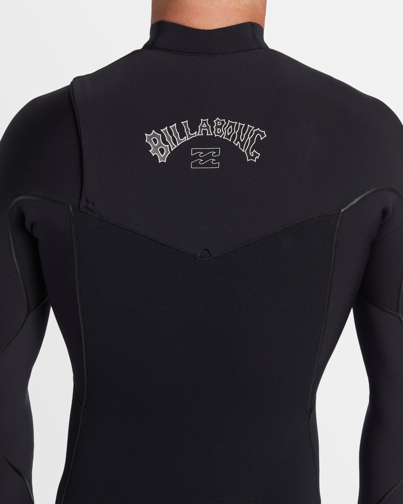 Mens 3/2mm Furnace Natural Chest Zip Steamer Wetsuit