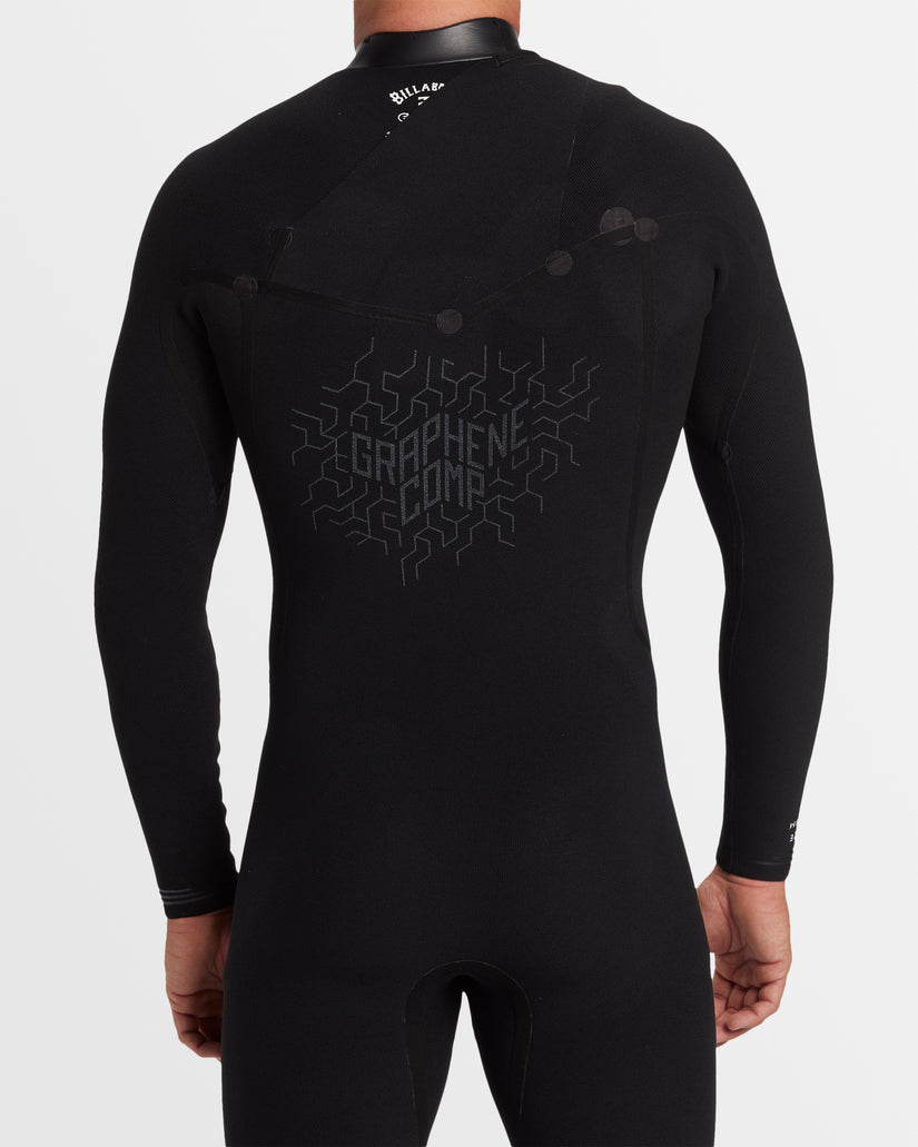 Mens 3/2mm Revolution Natural Chest Zip Steamer Wetsuit