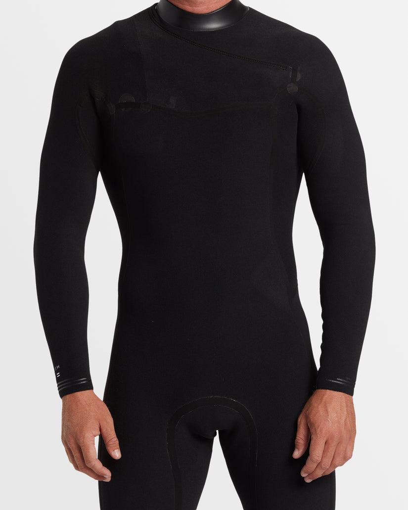 Mens 3/2mm Revolution Natural Chest Zip Steamer Wetsuit