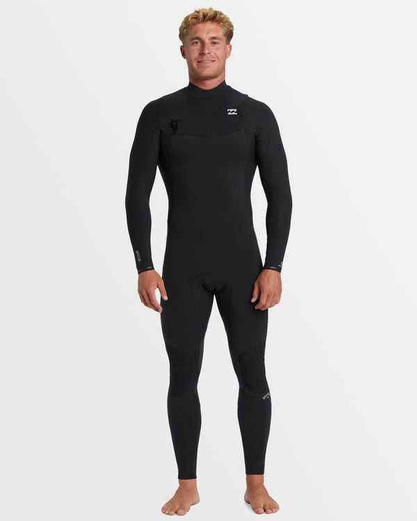 Mens 3/2mm Revolution Natural Chest Zip Steamer Wetsuit