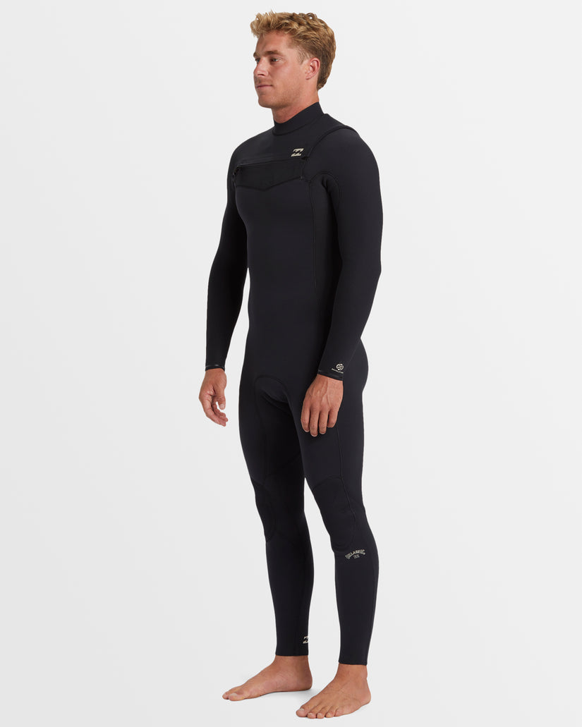 Mens 3/2mm Revolution Natural Chest Zip Steamer Wetsuit