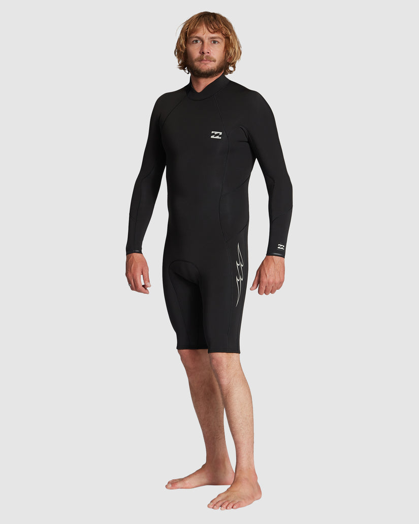 Mens 2/2mm Absolute Back Zip Springsuit