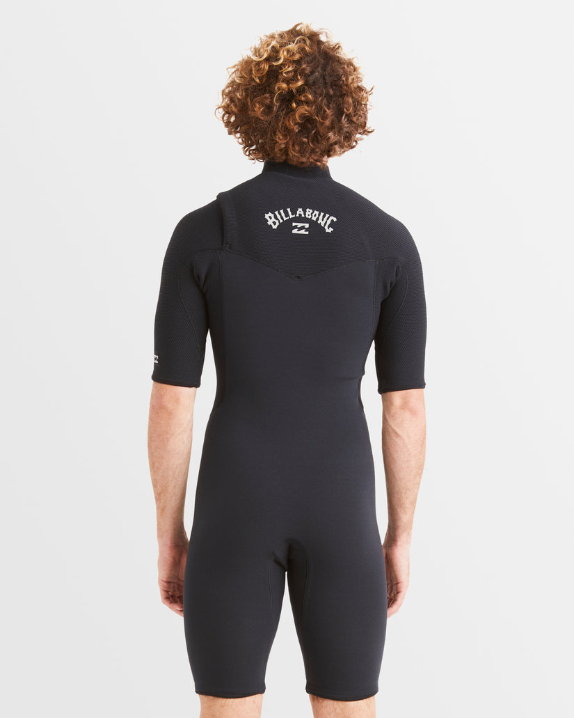 Mens 2/2mm Revo Natural Chest Zip Springsuit