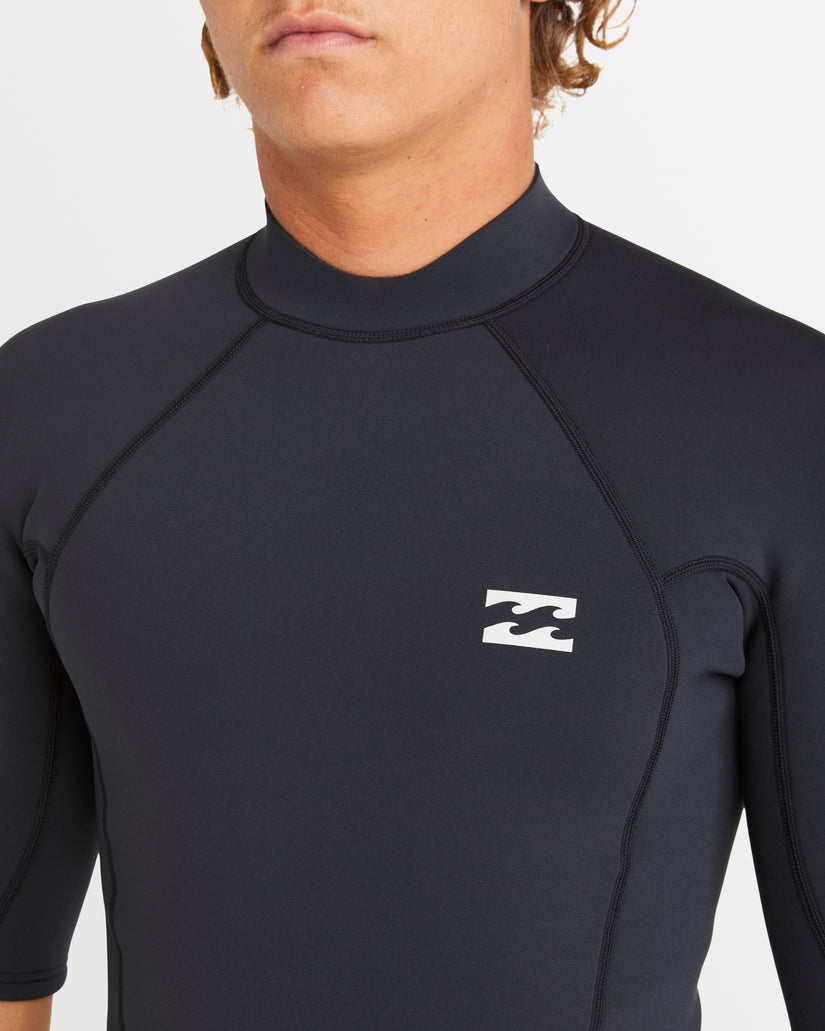 Mens Absolute Short Sleeve Surf Wetsuit Top