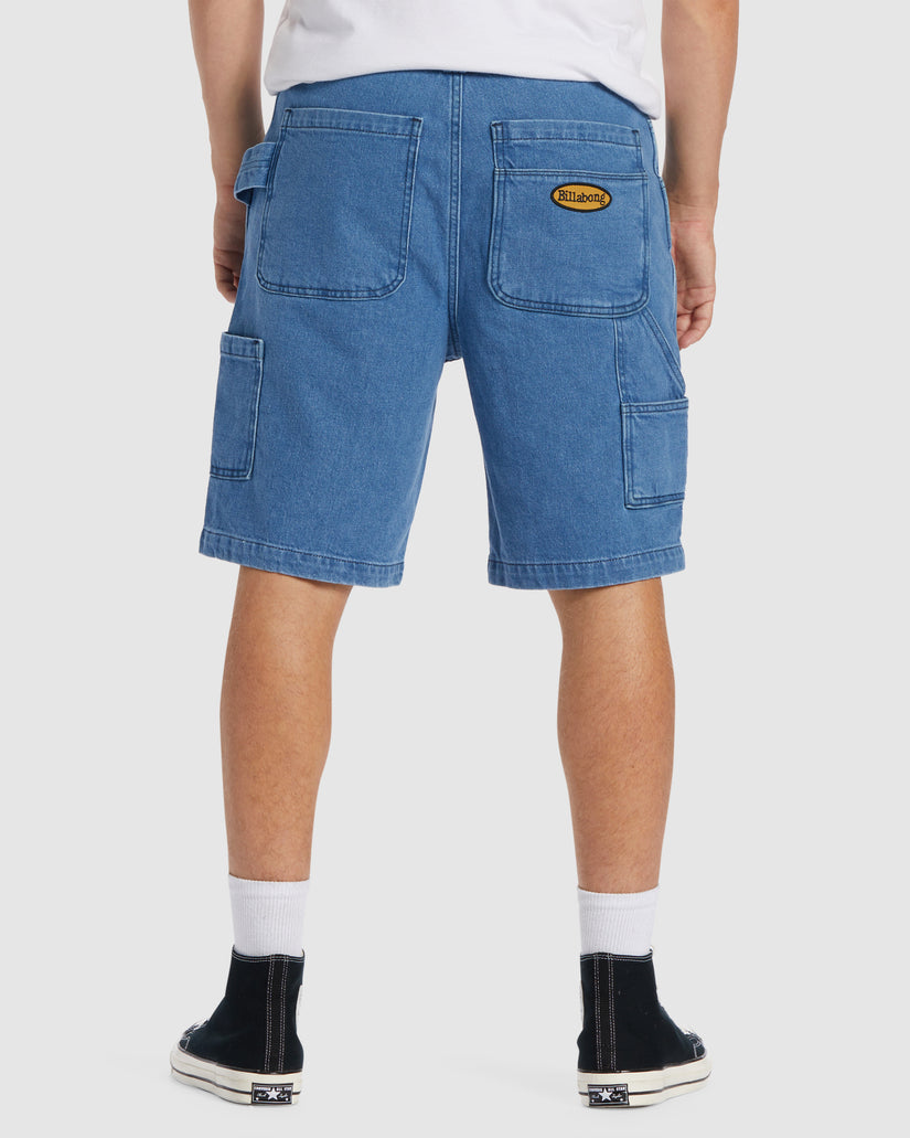 Mens Bad Dog Workwear Shorts