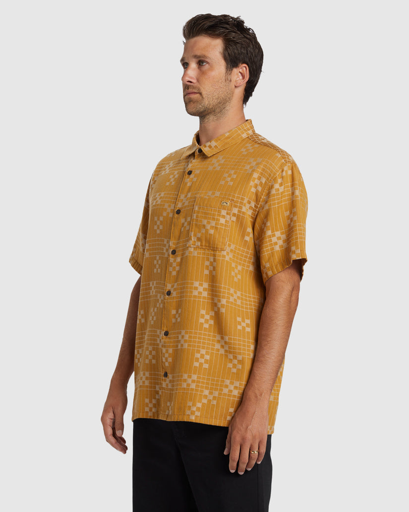 Mens Sundays Jacquard Shirt