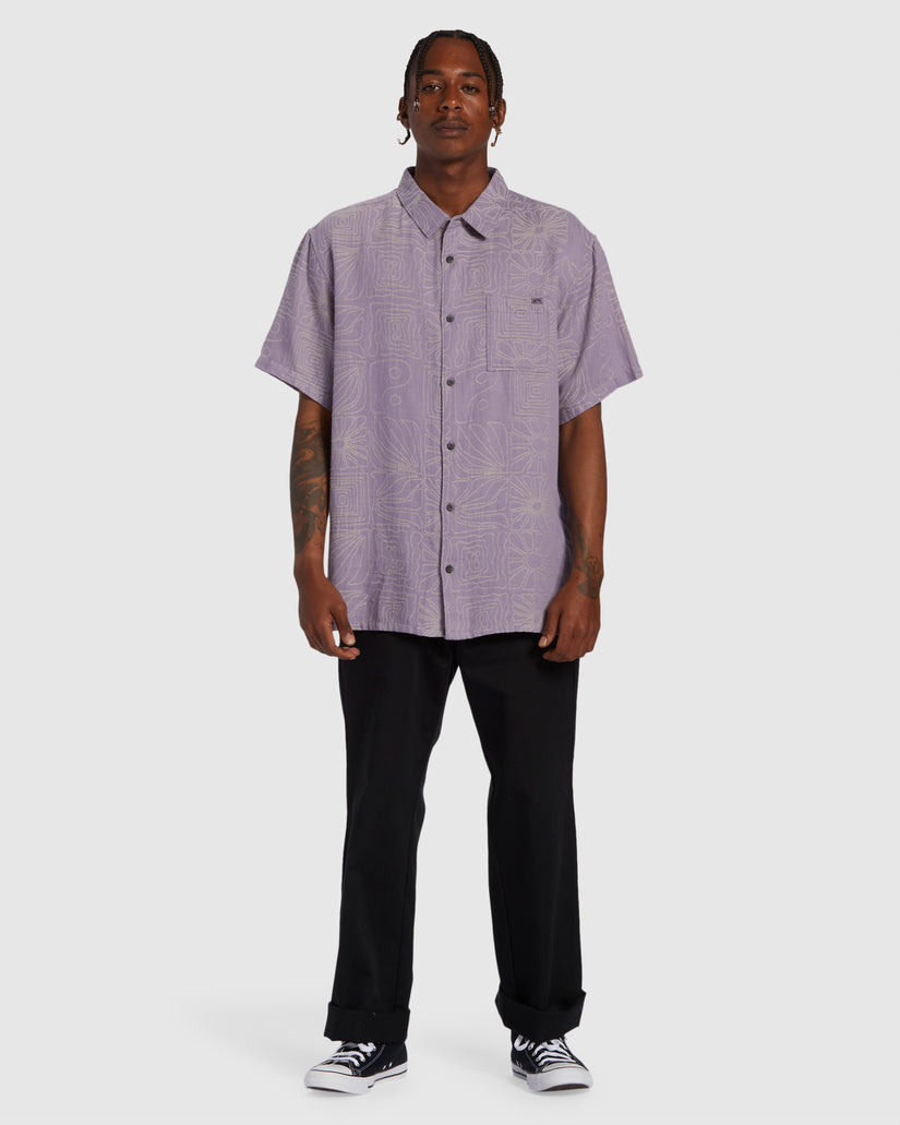 Mens Sundays Jacquard Shirt