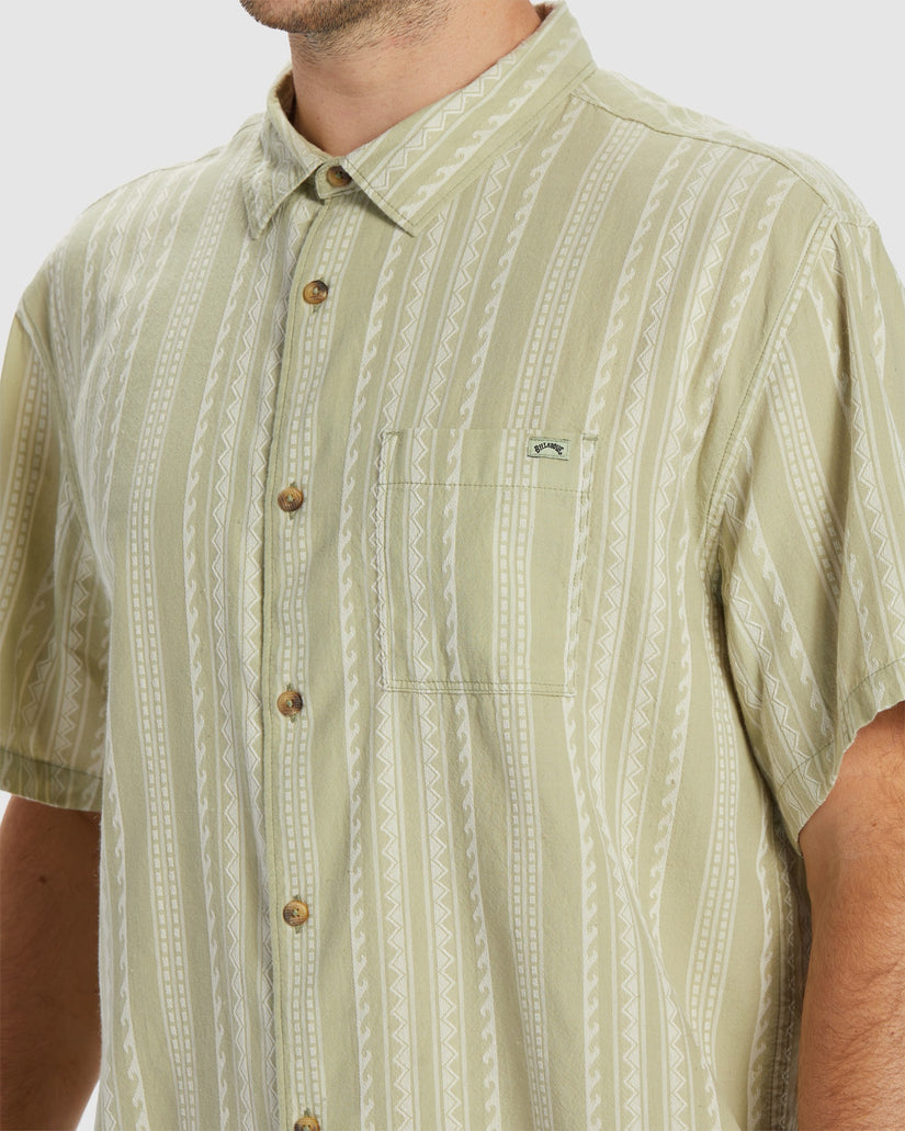 Mens Sundays Jacquard Shirt