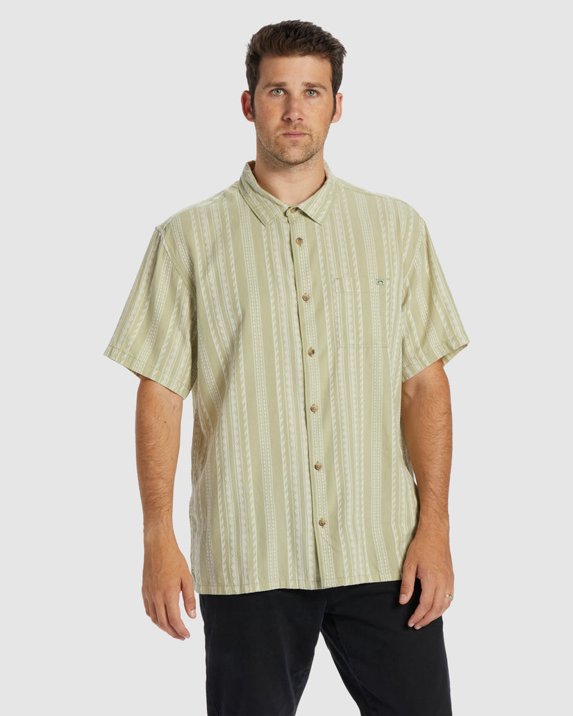 Mens Sundays Jacquard Shirt