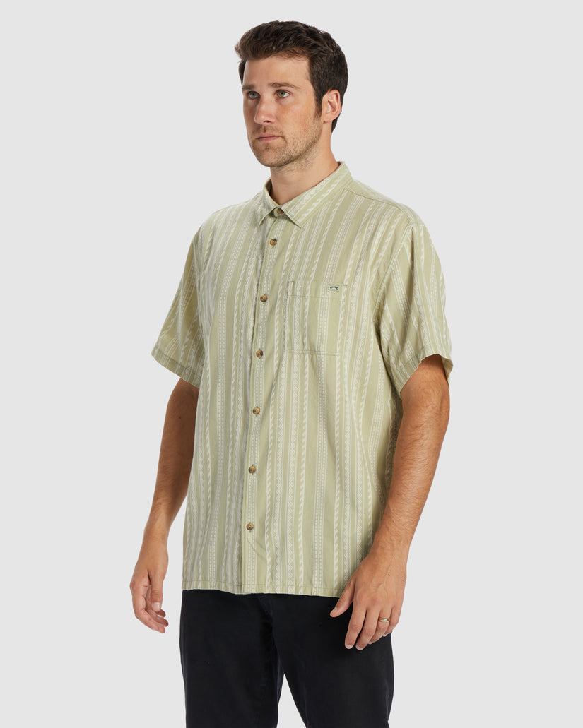 Mens Sundays Jacquard Shirt