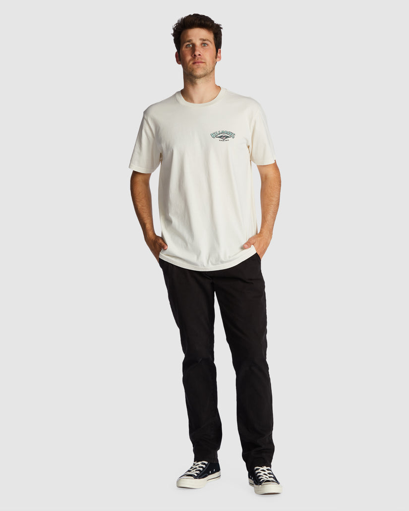 Mens Arch Wave Wavewash T-Shirt