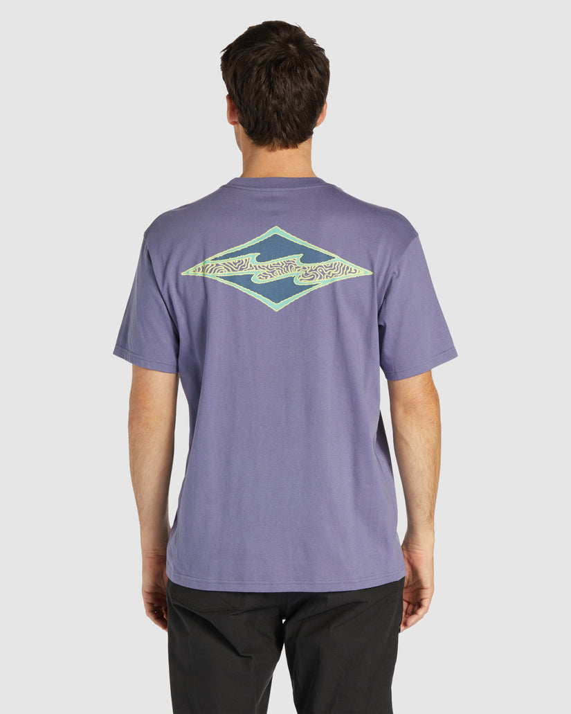 Mens Crayon Wave T-Shirt