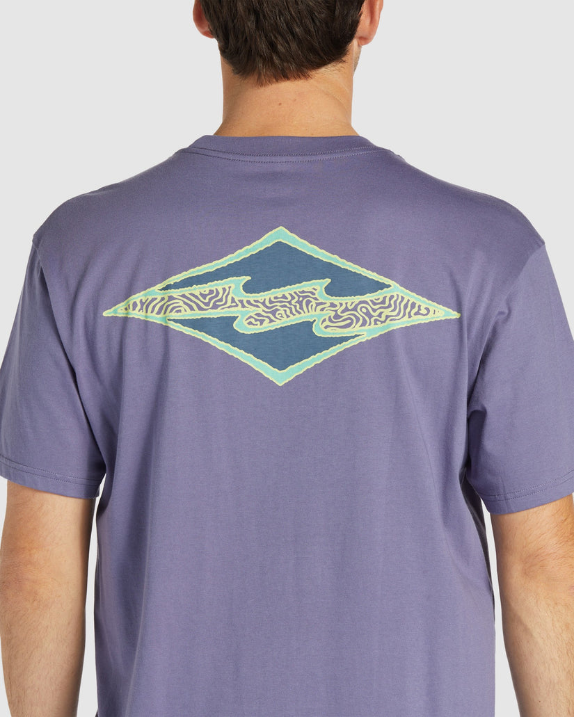 Mens Crayon Wave T-Shirt