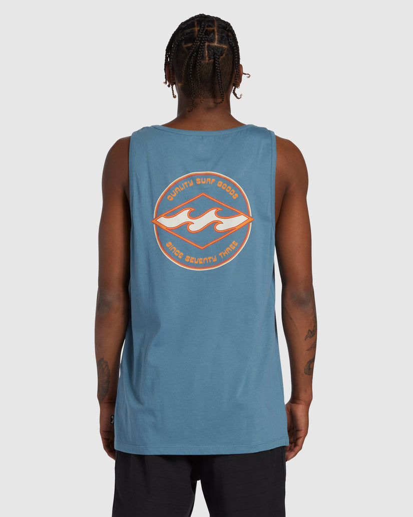 Mens Rotor Diamond Tank Top