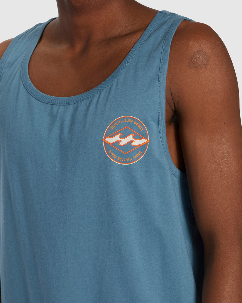 Mens Rotor Diamond Tank Top