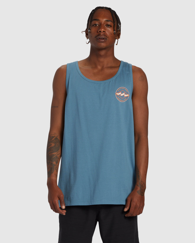 Mens Rotor Diamond Tank Top