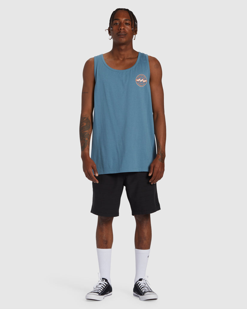 Mens Rotor Diamond Tank Top