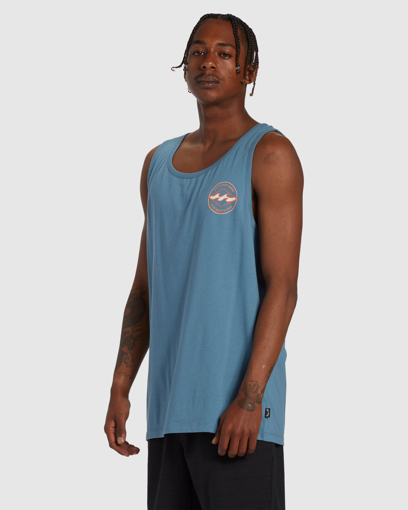 Mens Rotor Diamond Tank Top