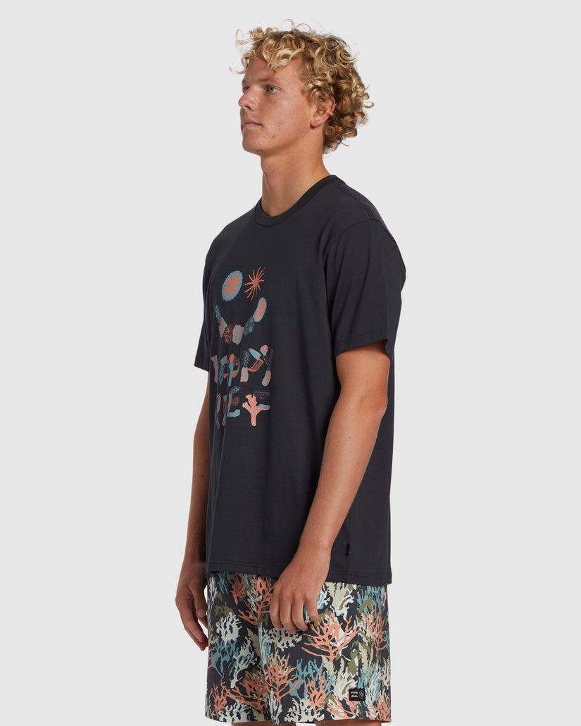 Mens Coral Gardeners Happy Reef T-Shirt