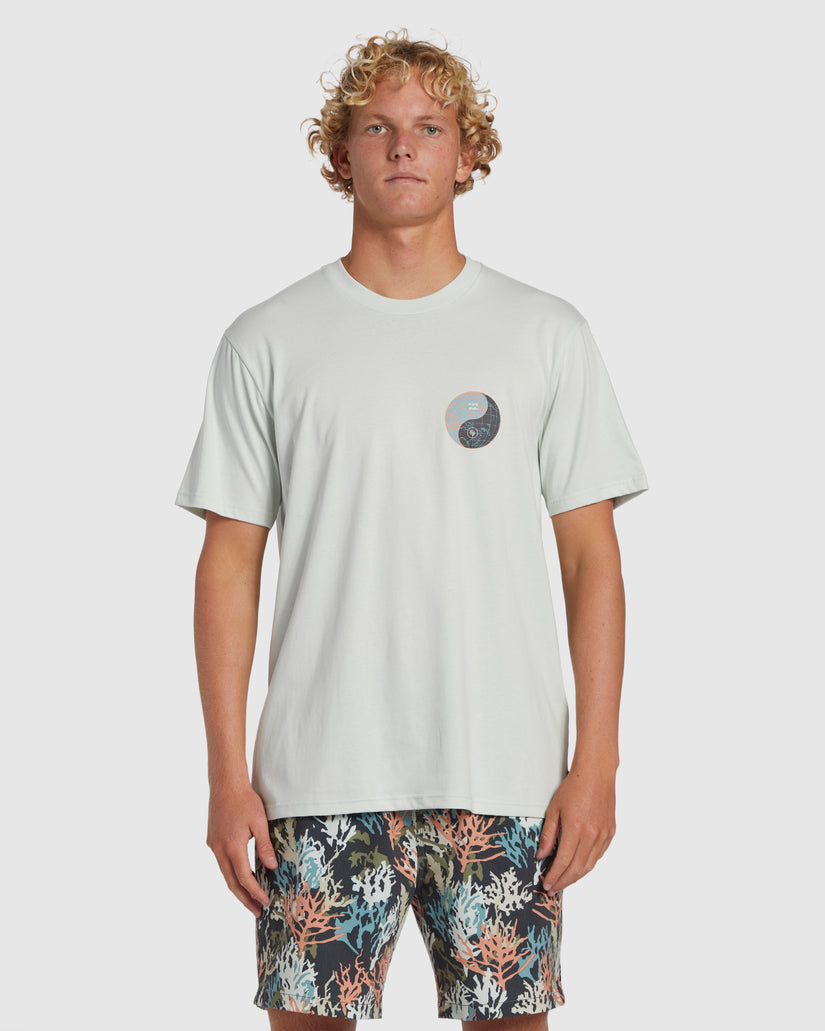 Mens Coral Gardeners Yin Yang T-Shirt