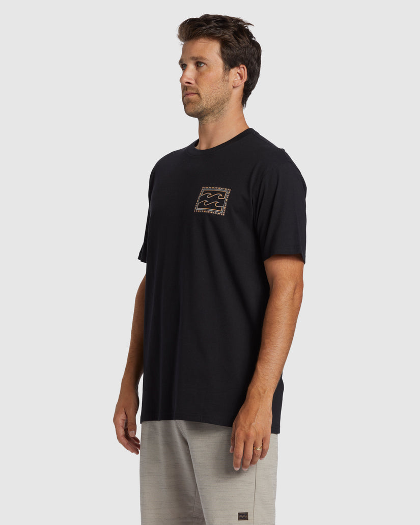 Mens Crayon Wave T-Shirt