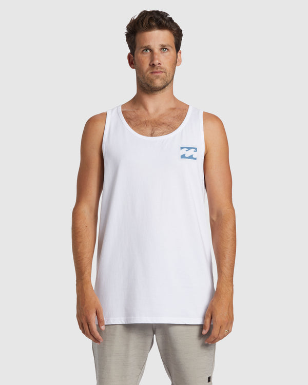 Mens Crayon Wave Tank Top