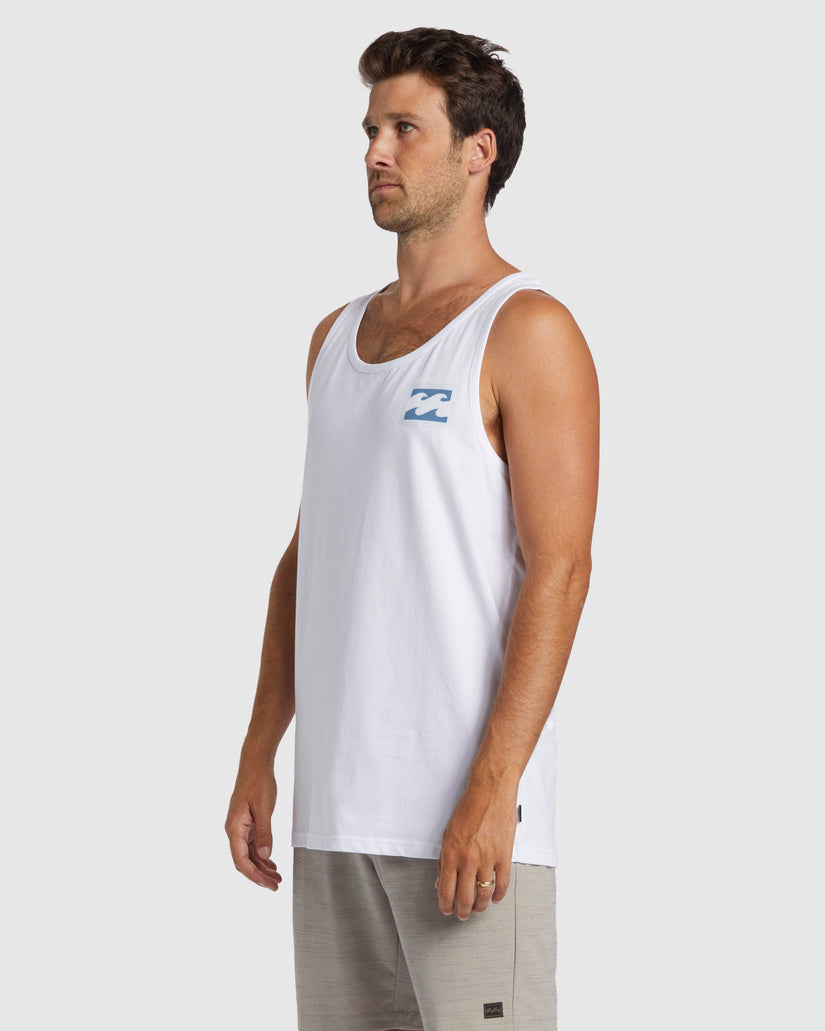 Mens Crayon Wave Tank Top