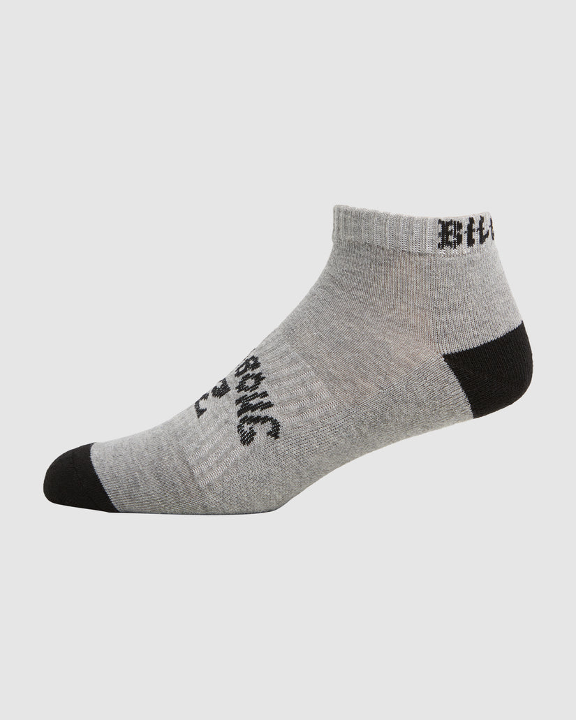 Boys 8-16 Ankle 5 Pack Socks