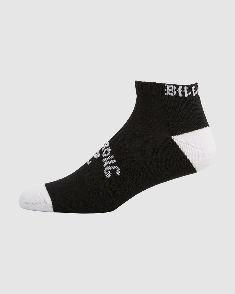 Boys 8-16 Ankle 5 Pack Socks