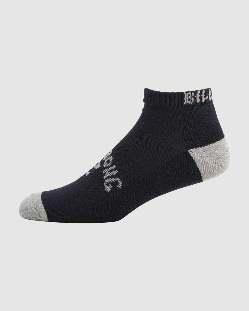 Boys 8-16 Ankle 5 Pack Socks