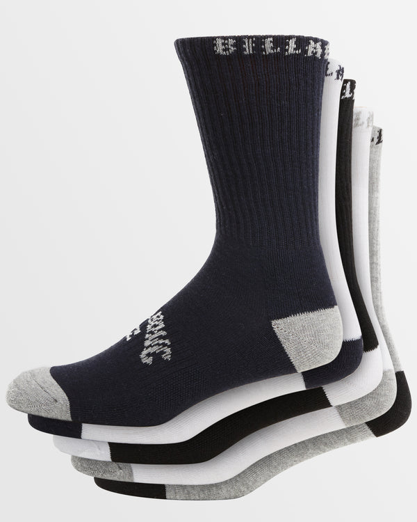 Boys Sports 5 Pack Socks