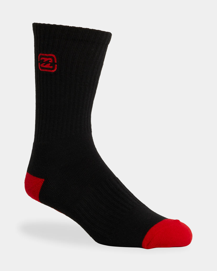 Boys Bracket Wave 3 Pack Socks