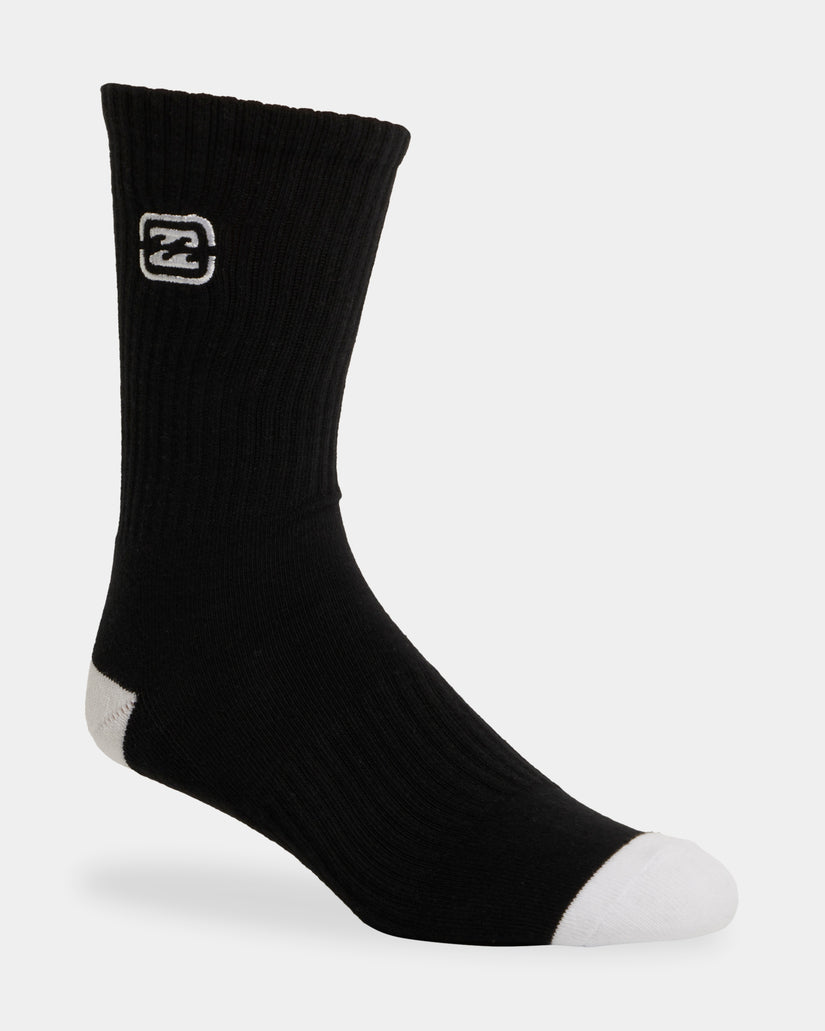 Boys Bracket Wave 3 Pack Socks