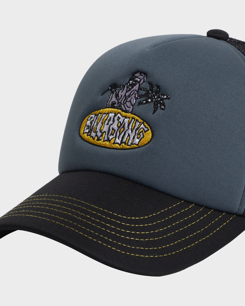 Boys 8-16 Tropical Reaper Trucker Hat