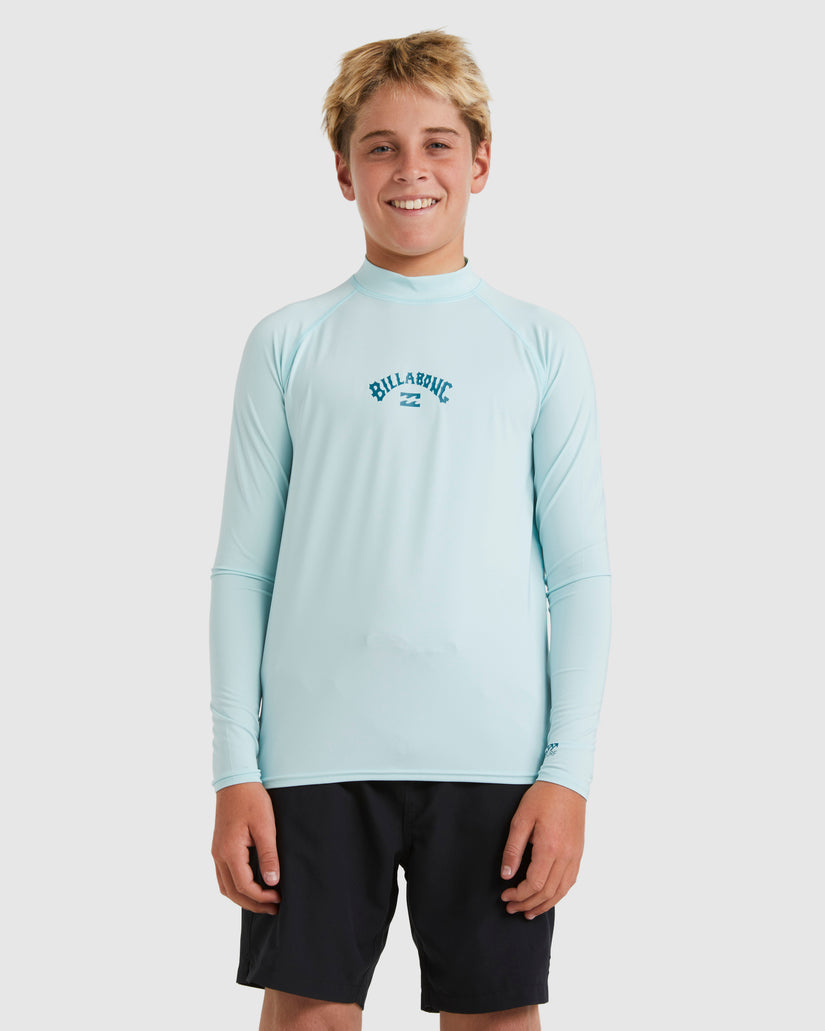 Boys 8-16 All Day Arch Rash Vest