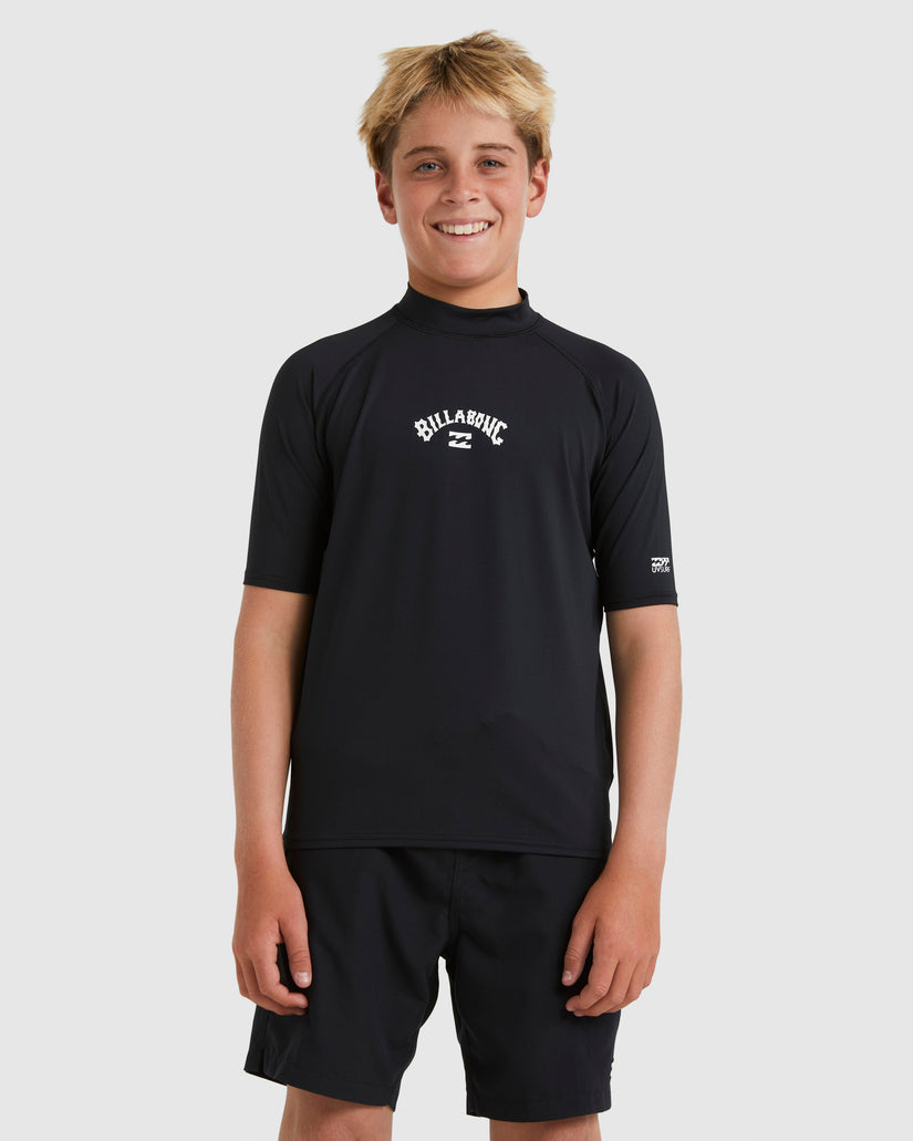 Boys 8-16 All Day Arch Rash Vest