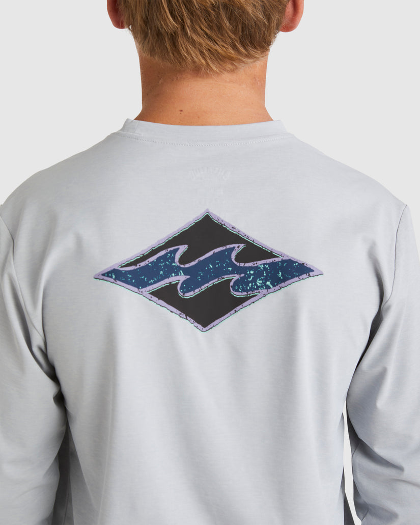 Boys 8-16 Diamond Shoreline Rash Vest